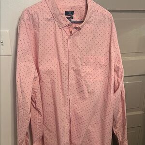 George Men's Pink Diamond Print Shirt